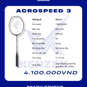 Vợt Cầu Lông Mizuno Acrospeed 3