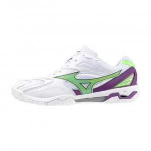Giày cầu lông Mizuno Wave Fang Pro Xanh Tím