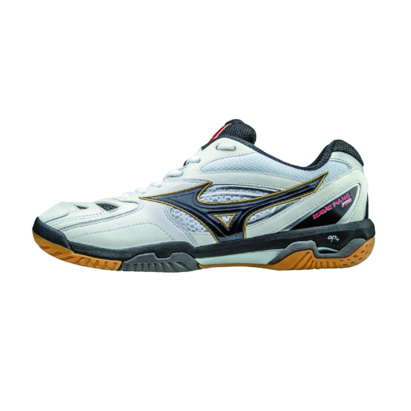 Giày cầu lông Mizuno Wave Fang Pro Đen Vàng