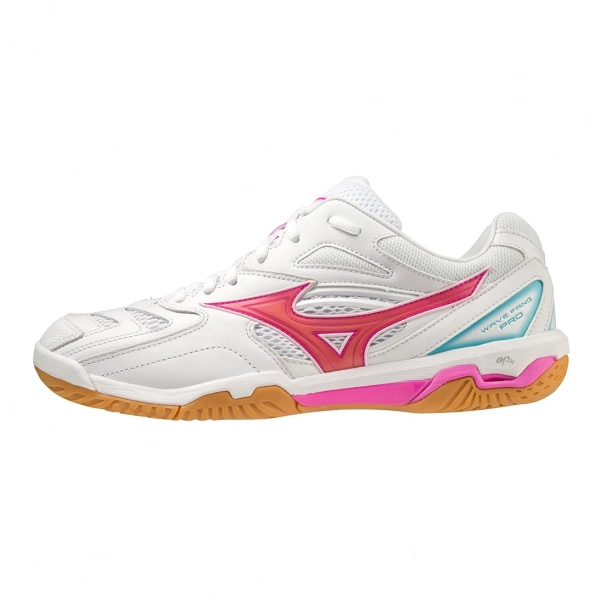Giày cầu lông Mizuno Wave Fang Pro Hồng Xanh