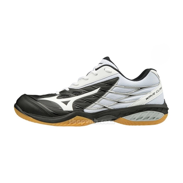 Giày cầu lông Mizuno Wave Claw - Đen trắng ( Super Wide )